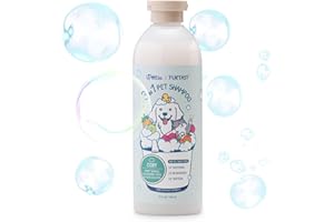 iPettie Furtasy Pet Shampoo, Cozy Scent 3-in-1 Shampoo with Aloe & Herbal Extracts, Soothing, Deodorizing, Softening, Alcohol-Free, No Synthetic Dyes, 500ml