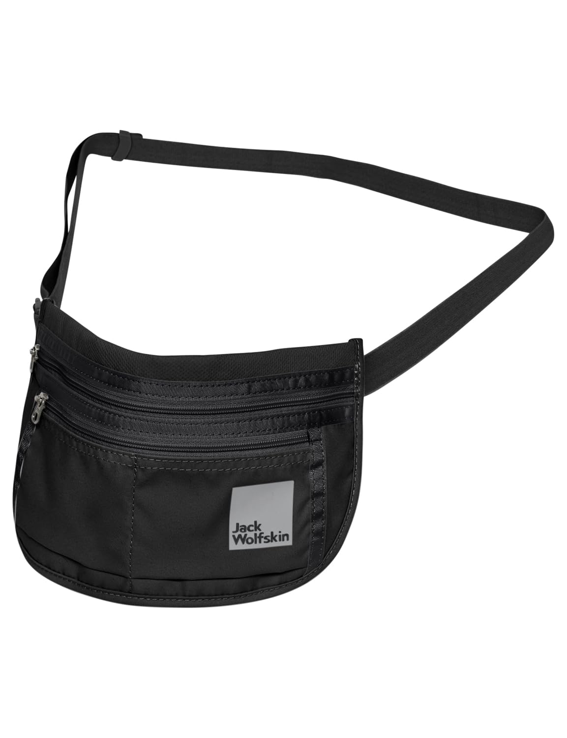 Jack Wolfskin Unisex Document Belt DE Luxe Hip Belt, Black, One Size