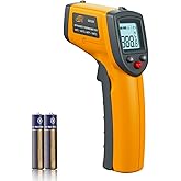 Benetech Infrared Thermometer Laser Temperature Gun, Digital Surface Heat Temp Gun Non-Contact for Cooking Food, Pizza Oven,