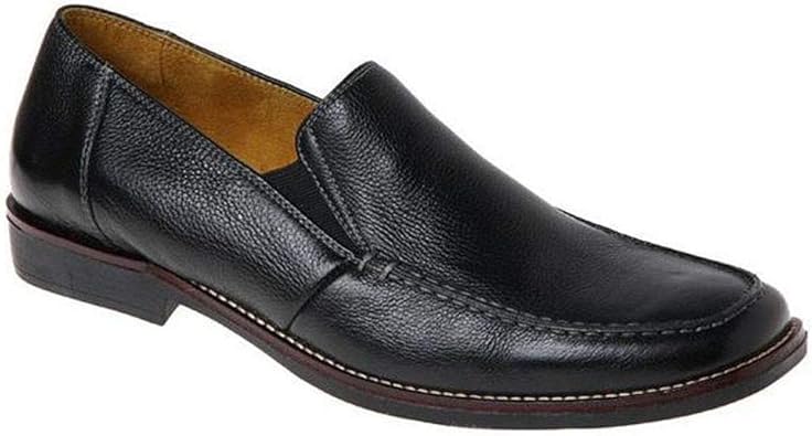 black venetian loafer