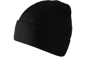 TYONMUJO Unisex Adult Knit Beanie for Men Women Warm Snug Hat Cap