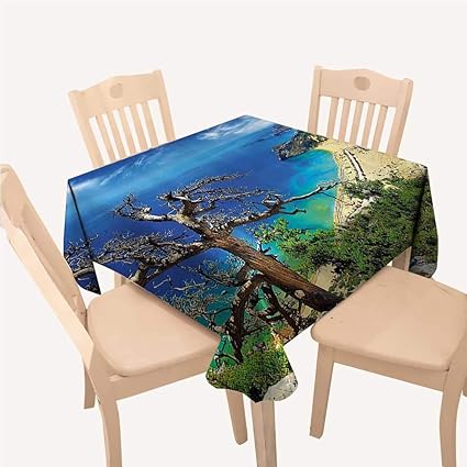 Amazon Com Williamsdecor Landscape Tablecloths Party Decorations