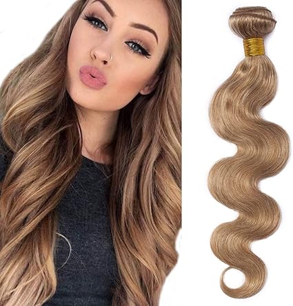 30cm extensiones de cortina pelo natutal brazilain human hair bundles 27 rubio miel 1 pieza 100g