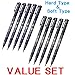 Tombow Fudenosuke Brush Pen - Hard Type & Soft Type Eaah 5 Pens Total 10 Pens Arts