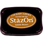 Tsukineko StazOn Stamp Pad, Light Brown