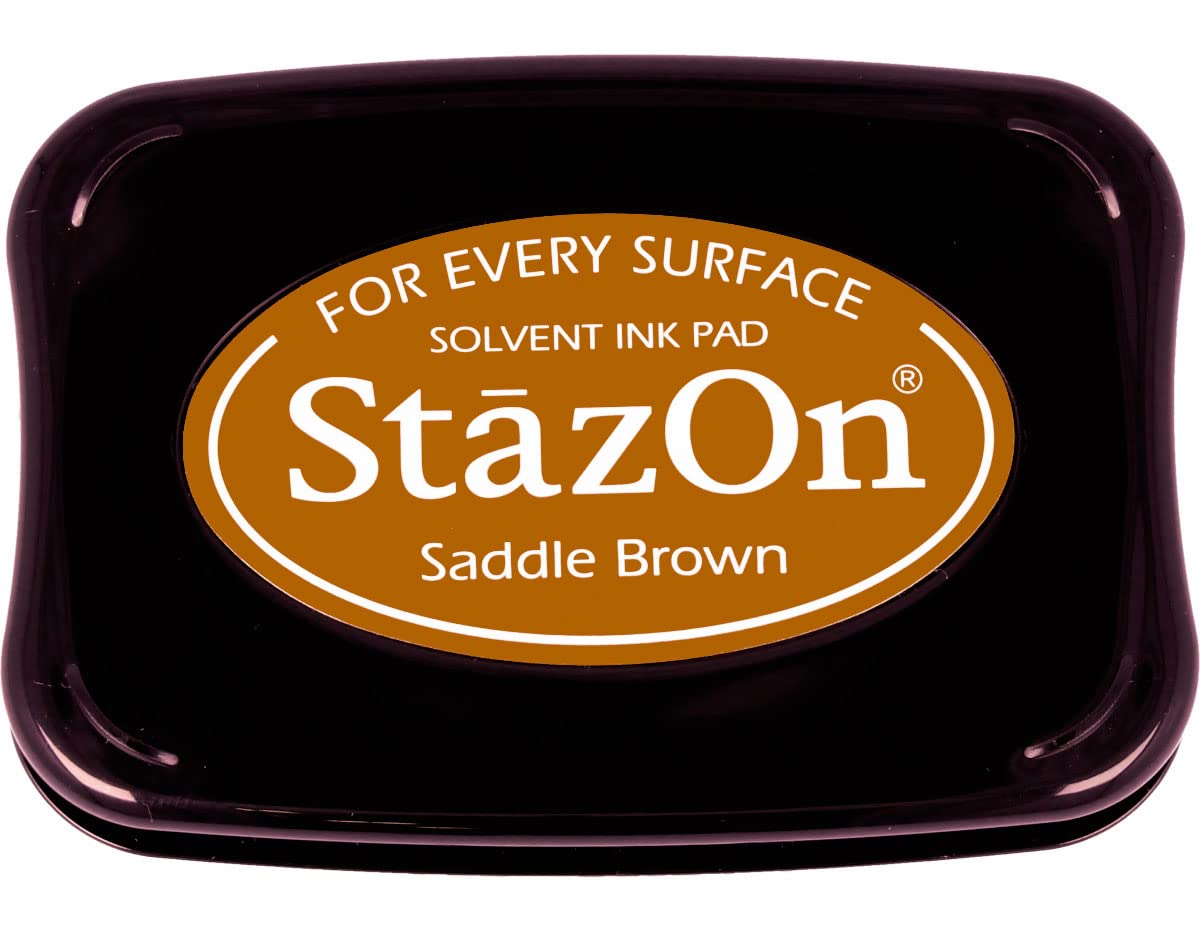 Tsukineko StazOn Stamp Pad, Light Brown — image 1