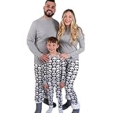 HonestBaby Family Matching Holiday Pajamas 100% Organic Cotton for Men, Women, Kids, Toddlers, Baby Boys, Girls, Unisex, Pets