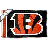 Bengals 4 ft x 6 ft Foot Flag
