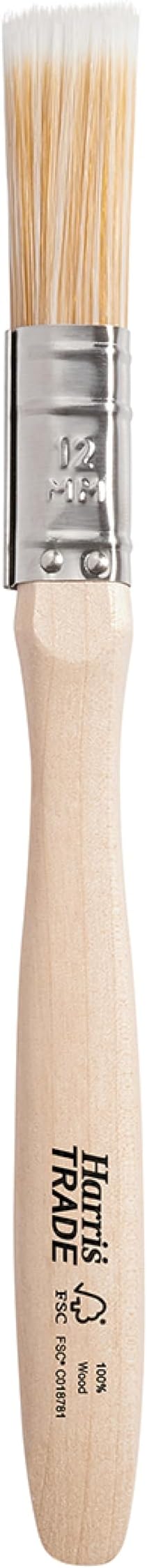 Harris Trade Fine Tip Emulsion & Gloss Paint Brush 0.5 inch