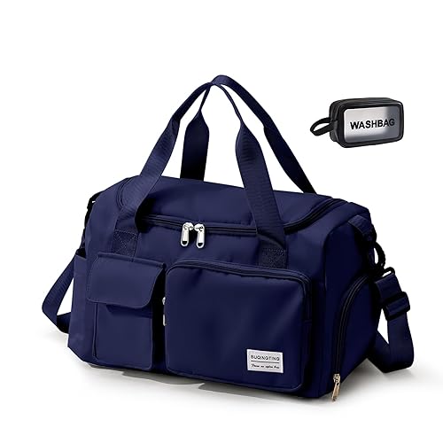 Small Gym Bag for Women, Waterproof Travel Duffle Bag Carry On