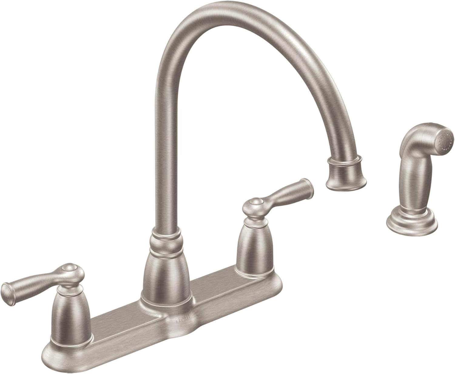 Moen Ca87000srs High Arc Kitchen Faucet With Side Spray From The