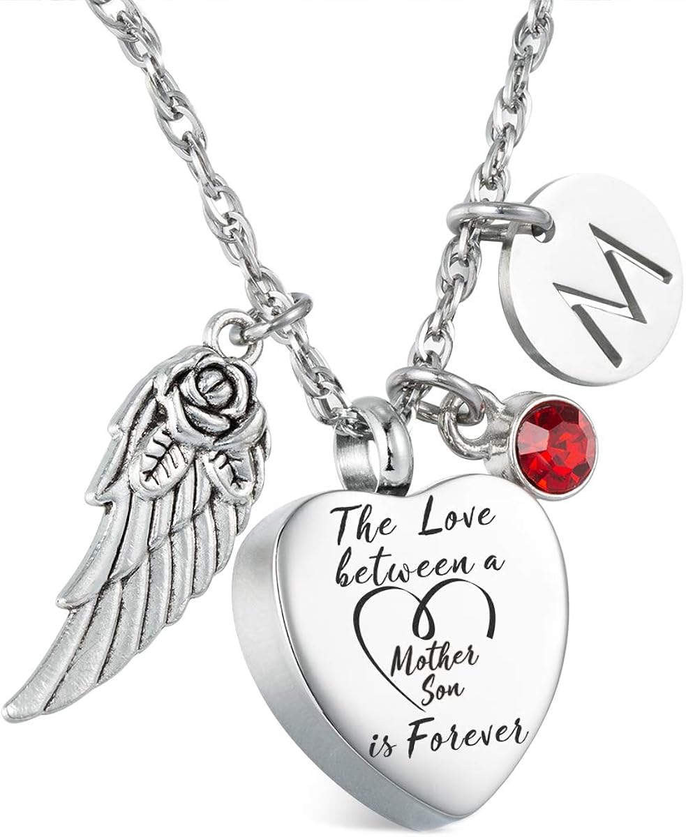 necklace for ashes for mom