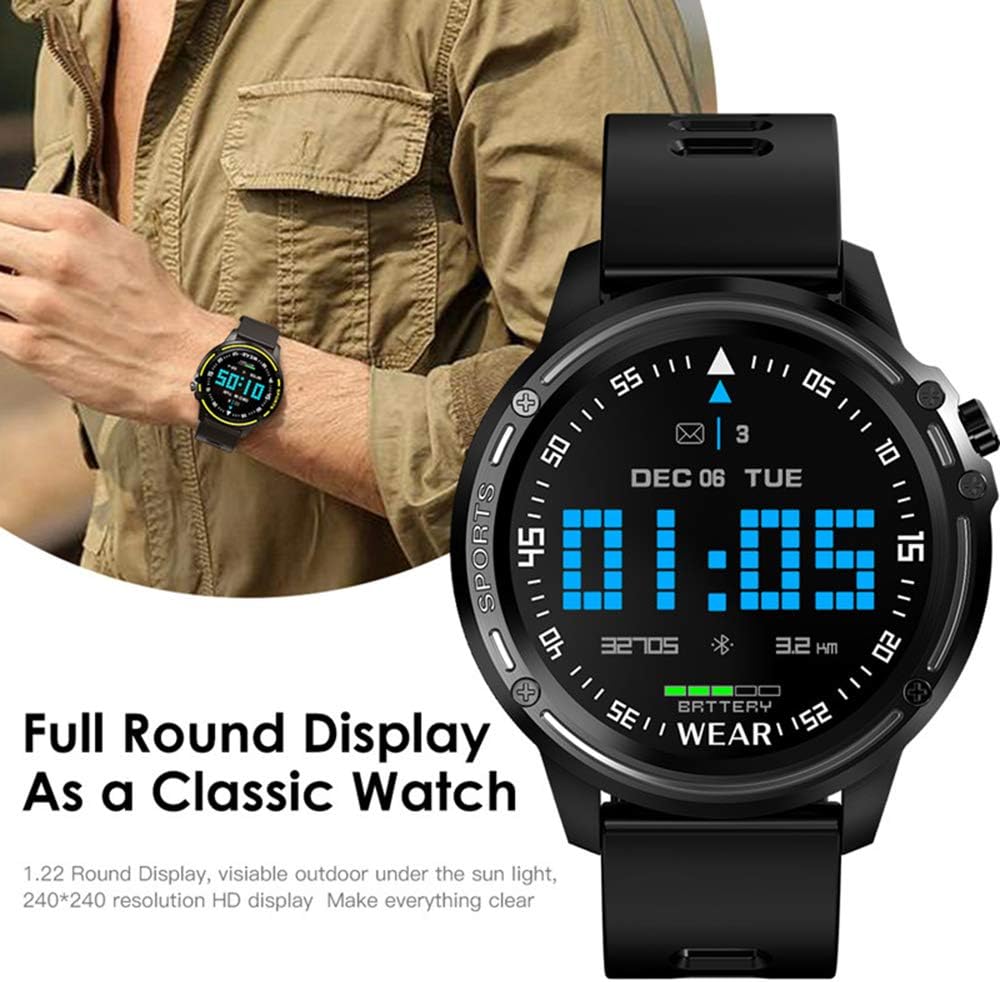 Amazon.com: GLO BUY Smart Watch Mens IP68 Waterproof Reloj ...
