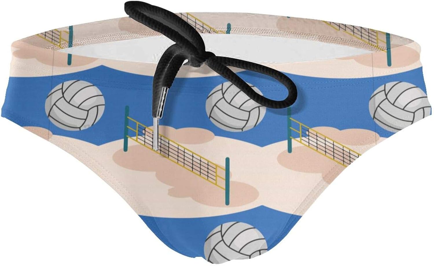 Cute Animal Koala Climb in Trees Men's Low Waist Swim Beach Briefs