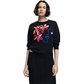 Desigual Women's Sweatshirt with Arty Print