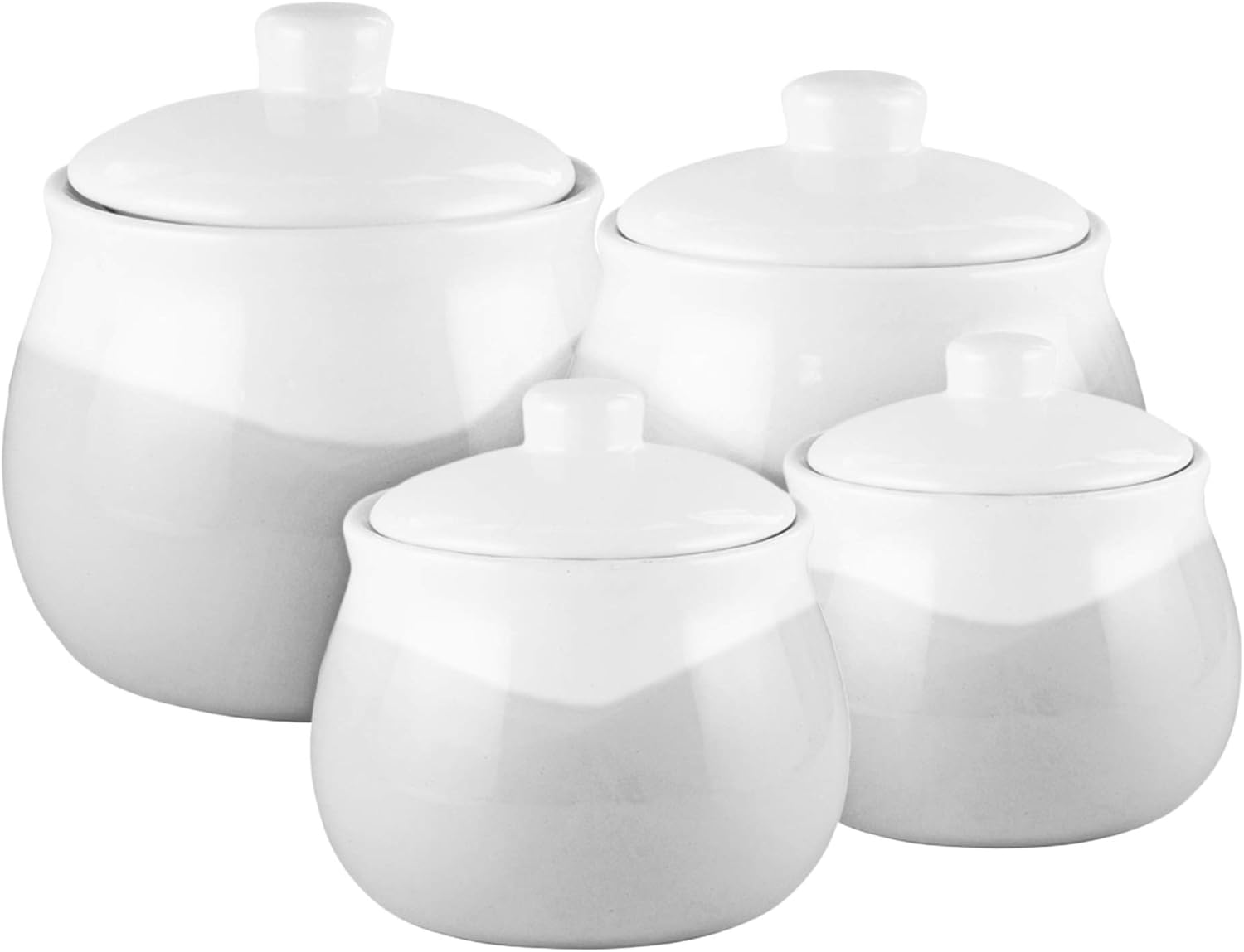 Best Kitchen Canisters Ceramic White
