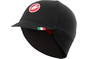 CASTELLI Unisex Difesa Thermal Cap, Cycling & Biking Cap for Cool Riding Conditions, Helmet Compatible for Men & Women