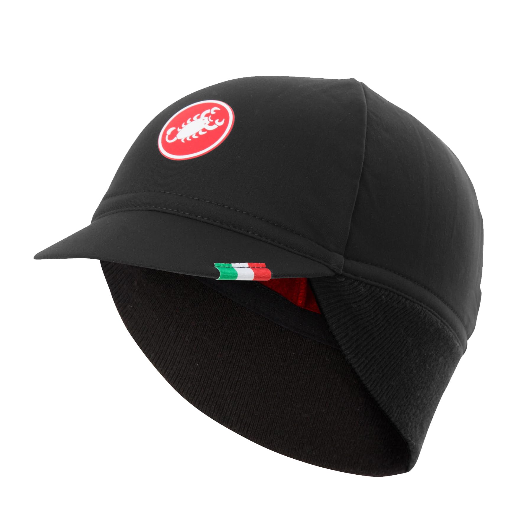 CASTELLI 4518534-010 DIFESA Thermal Cap Hat Women's Black RED Size Uni