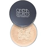 Cinema Secrets Ultralucent Setting Powder- Talc-Free Loose Mineral Powder for All Skin Types, Oil Control, Shine-Free Finish, Breathable & Moisture-Resistant Formula, Organic Ingredients
