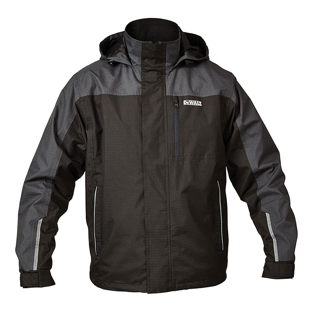 DEWALT STORM JACKET WPROOF XL Jacket, X-Large, Grey