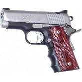 Pearce Grips PG-OM1 Rubber Finger Groove Insert for Compact 1911 Black