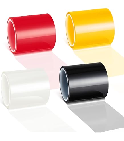 VViViD Headlight & Taillight Adhesive Repair Tape Red And