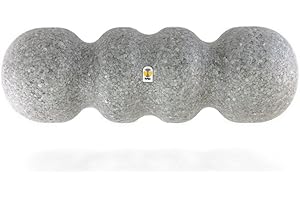 Rollga Foam Roller - High Density Foam Roller for Back Pain Relief, Deep Tissue Massage & Muscle Recovery. Physical Therapy Exercise Tool for Neck, Back, Legs, & Feet. Yoga & Pilates Roller