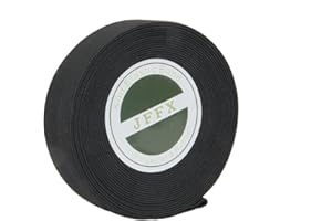 JFFX Elastic Bands for Sewing, Black Elastic Band for Wigs, 0.6 Inch x 6 Yards High Elasticity Knit Elastic Spool for Wigs Pants Waistband Crafts DIY