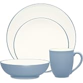Noritake Colorwave Ice 4-Piece Coupe Place Setting, Service for 1