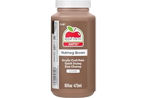 Apple Barrel Paint Acrylic, 16 oz, Nutmeg Brown