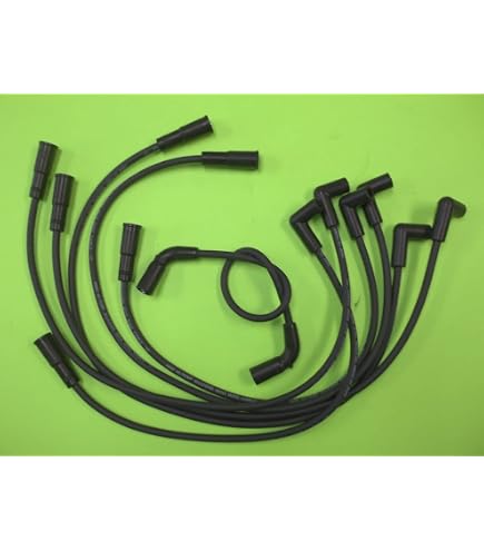 A-Premium Spark Plug Wire Set (10-Piece) – Compatible With Volvo Penta & OMC V8 Marine Engines – OEM# 3888326