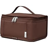 NOL Natural Organic Lifestyle Small Lunch Bag Mini Lunch Box Insulated Lunch Bag for Men/Women Leakproof Cooler Tote Bag Lightweight Nylon Waterproof Lunch Box For Work, Coffee