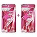 Disposable Razors for Women,Women's Razor Blade For Ladies Sensitive Skin 10 Count
