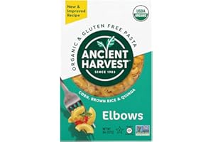 Ancient Harvest Organic Quinoa Pasta, Elbows, 8 Ounce (Pack of 12)