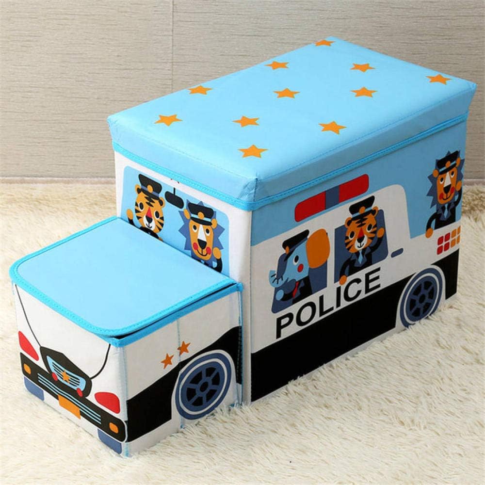 Y-fodoro Organizador de Juguetes con Forma de autobús, Cesta de