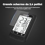 CooSpo BC107 Bike Computer GPS ANT+ Bluetooth 2.4 inch LCD IP67 view 2