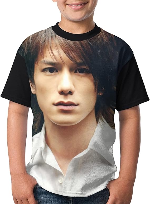 Amazon Co Jp 滝沢秀明 オシャレ 輸入する 3d プリント カジュアル カップル 半袖 青少年 夏服 面白い柄 派手 トップス 吸水速乾 Tシャツ 柔らかい 快適 スリムフィット ティーシャツ 服 ファッション小物