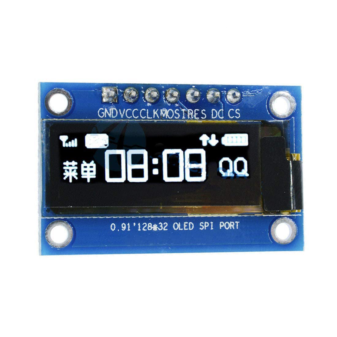 Hailege 0.91" SPI OLED LCD Display 128x32 3.3V/5V for AVR PIC STM32