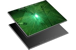 ANGKSORM Shade 9 HD Glass Welding Lens 4-1/2" X 5-1/4" 2PCS