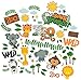 Paper Die Cuts - Zoo Fun - Over 60 Cardstock Scrapbook Die Cuts - by Miss Kate Cuttables