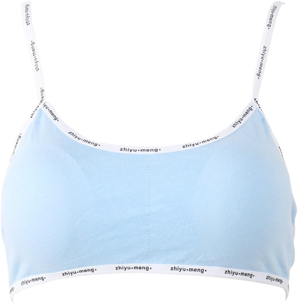 Manyo Girls Training Bra Teenage Kids Soft Breathable Cotton Underwear Tops Clothing