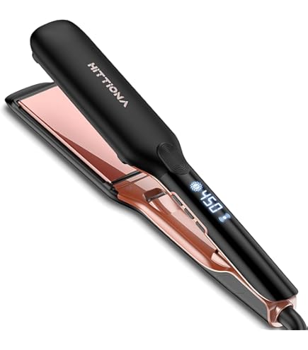 Hot Tools Professional Radiant Blue Micro-Shine Titanium Flat Iron