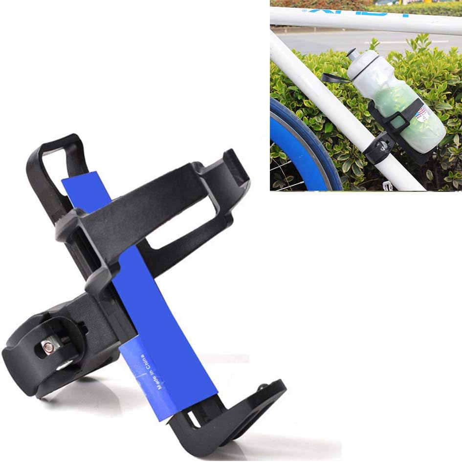 Hooshion Bicycle Quick Release Kettle Holder Multi-Purpose Rotatable Bicycle Water Cup Holder Mountain Bike Children Stroller Beverage Rack