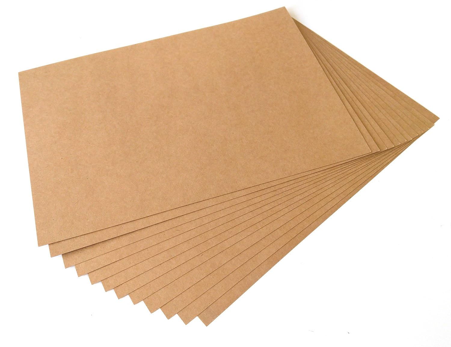 Evergreen Goods 200 Sheets 230gsm A4 Kraft Stock Paper Matte Finish | 210x297mm Size Blank Printing Paper Card Craft | Inkjet/Laser Compatible, Easy Customizable | Ideal for Crafting & Gift Wrapping