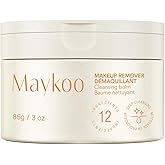 MAYKOO Makeup Remover Cleansing Balm, Hydrating & Deep Cleansing Makeup Remover Balm, Gentle Make-up Cleansing Balm to Melt M