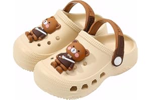 Knemksplanet Toddler Clogs Boys Girls Cartoon Unicorn Dinosaur Clog Kids Cute Garden Shoes Slides Sandals Children Beach Slip