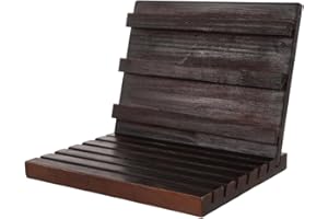 YARNOW Wooden Challenge Coin Display Stand with Robust Build Versatile Medal Holder Display Case for