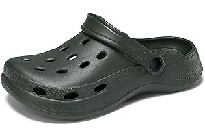 Liromna RCEBOT Unisex Garden Clogs Breathable Quick Drying Garden Shoes with Arch Support for Men and Women