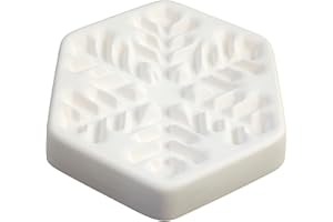 DELPHI GLASS 5-1/2" Snowflake '18 Casting Mold