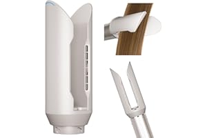 AFDD Hair Smooth Attachment for Shark Flexstyle HD400 Series, Gentle Airflow Smooth Nozzle for Shark Flex Style, Hair Straightener Replacement Part from Curly Wet to Straight Smooth Sleek Shiny Hair